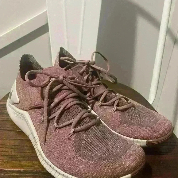 Nike Free TR Flyknit 3 LM Smokey Mauve  Breathable Woman Purple Brown size 9 - Picture 4 of 7